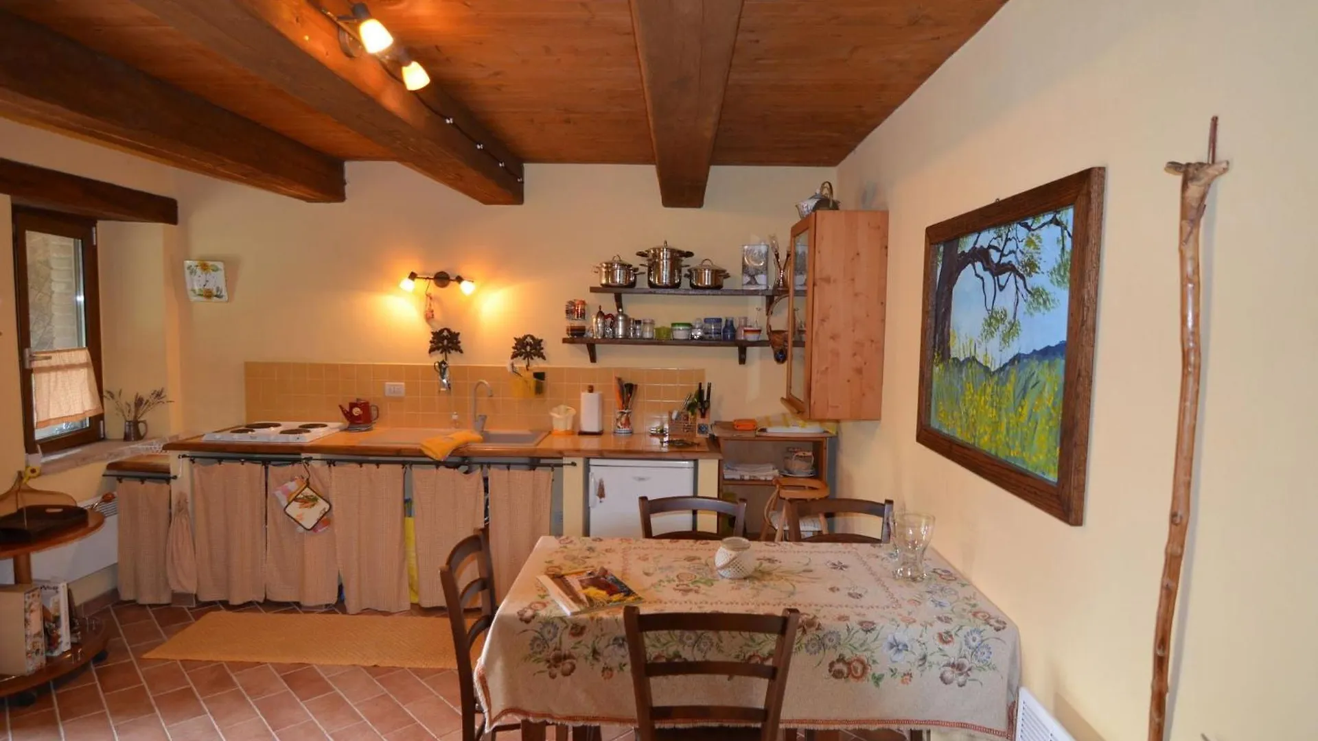 Cozy Apartment With Garden Patio Storage Deckchairs Bbq Pennabilli