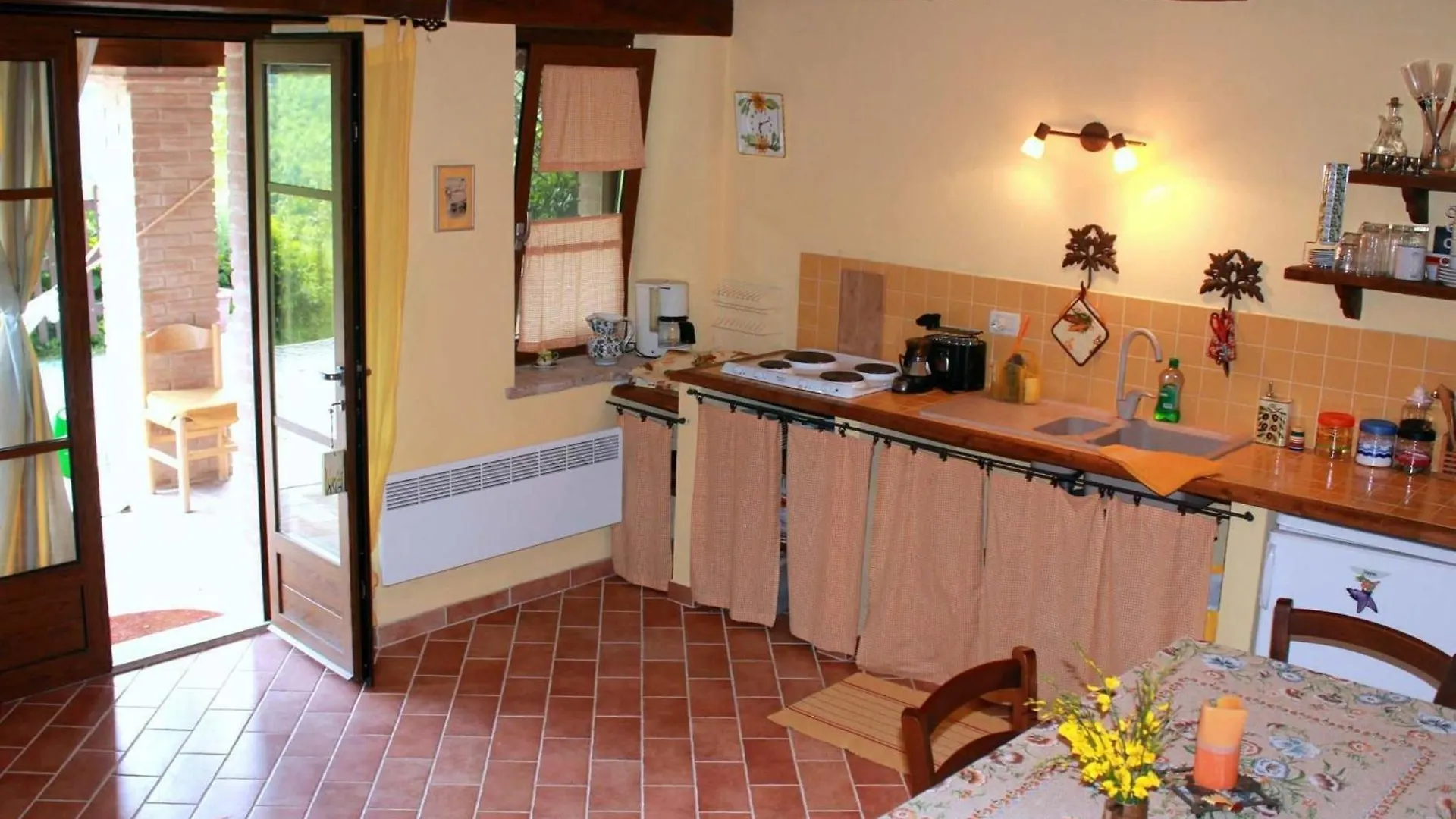 Cozy Apartment With Garden Patio Storage Deckchairs Bbq Pennabilli